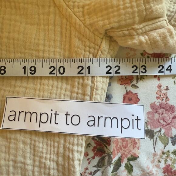 J Crew Factory Mens Short Sleeve Gauze Button Up Shirt Large Casual Preppy - Picture 5 of 11